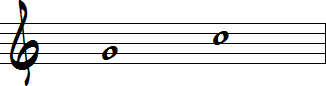 intervalle melodique ascendant